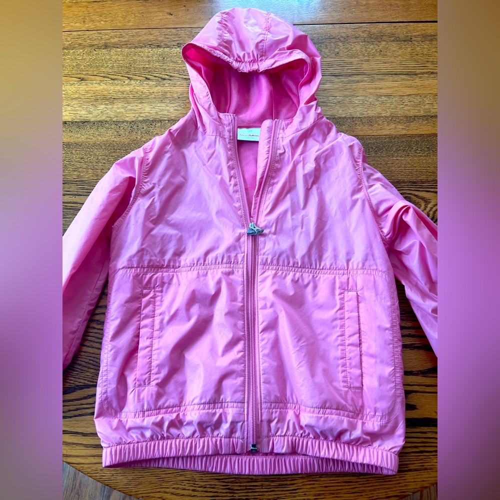 Hanna Andersson Pink Kids Raincoat